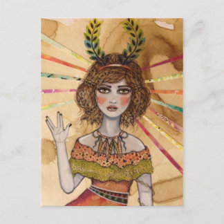 Logical Leighla Postkarte