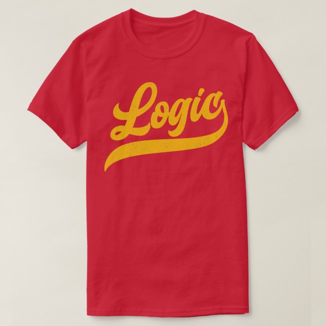 Logik-Coole Mathematik T-Shirt (Design vorne)