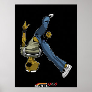 Logik Parkour gedreht Poster