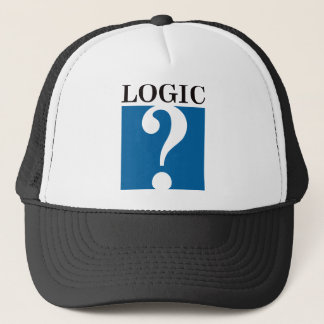 Logik - Schwarzes und Blau Truckerkappe