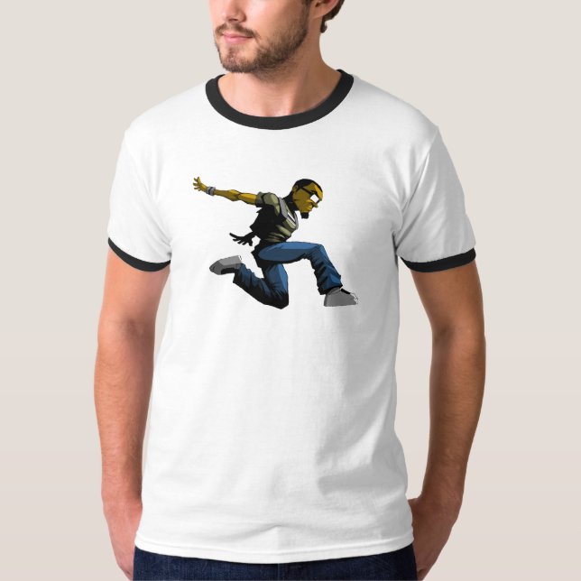 Logik Sprungst-stück T-Shirt (Vorderseite)