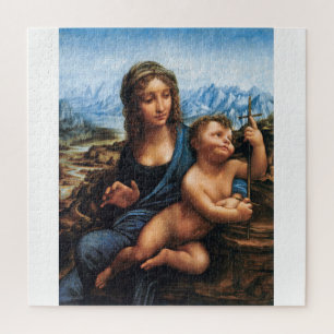 Logikpuzzle druckbar   Madonna des Yarnwinder Puzzle