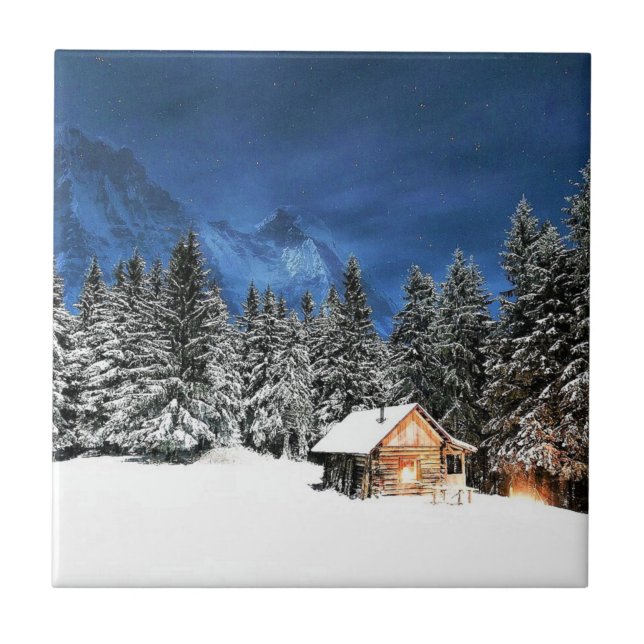 Login-Bergsicht Fliese (Vorderseite)