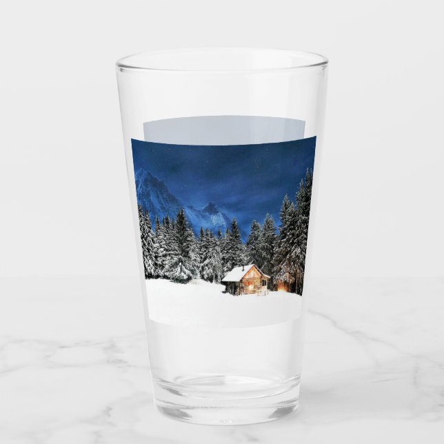 Login-Bergsicht Glas (Vorderseite)