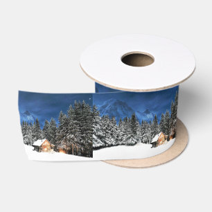 Login-Bergsicht Satinband