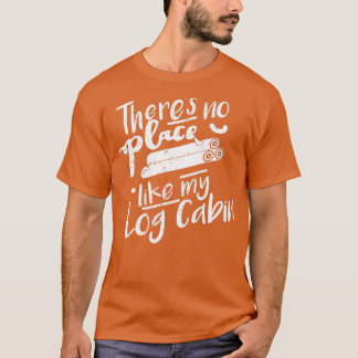 Login Kabine Geschenke Login Kabine Haus Zedernhol T-Shirt
