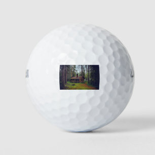 Login Kabine Hütte House Zuhause Finnland Landscha Golfball