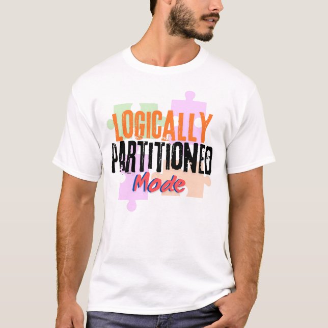 Logisch partitionierter Modus (LPAR) in Mainframe  T-Shirt (Vorderseite)