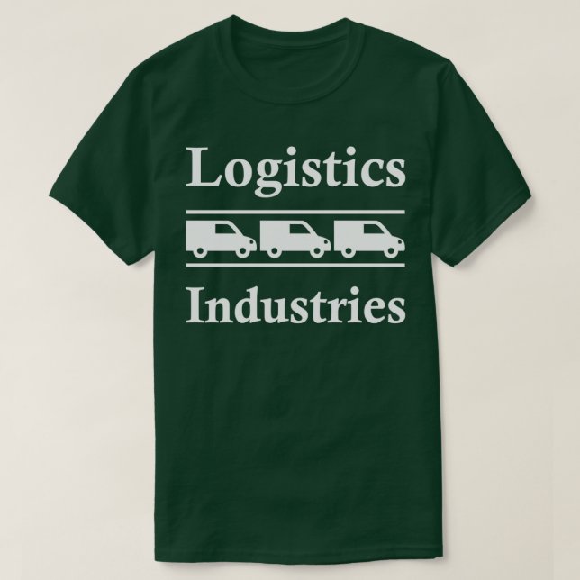 Logistik und Verkehr 2 T-Shirt (Design vorne)