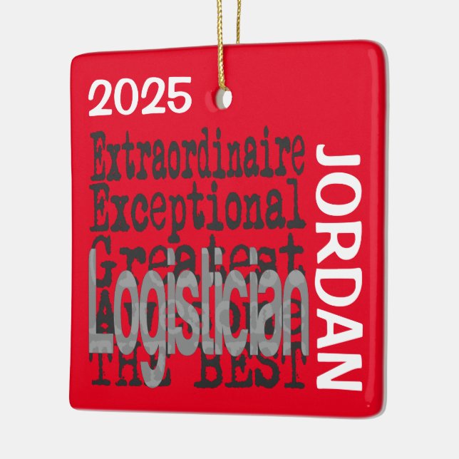 Logistiker Extraordinär CUSTOM Keramikornament (Links)