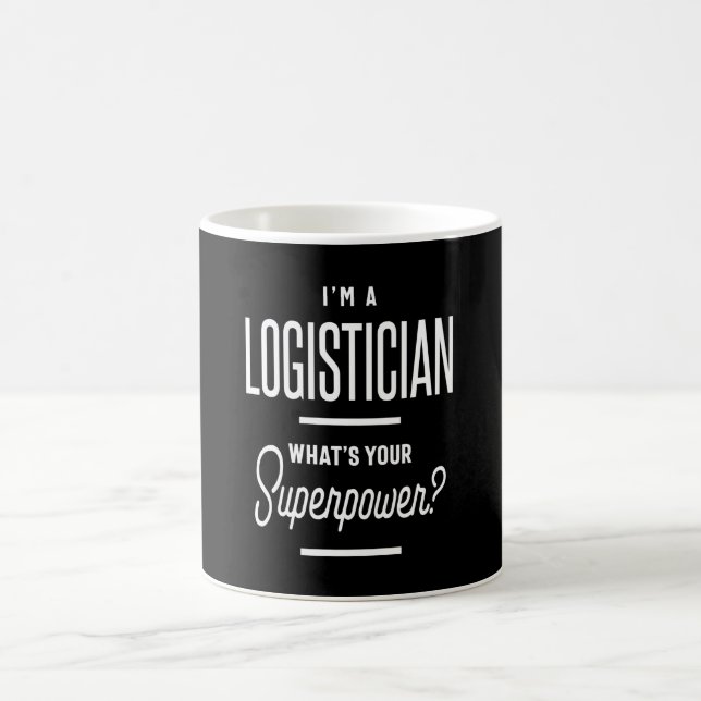 Logistiker Job Title Gift Kaffeetasse (Mittel)