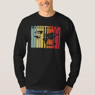 Logistiker Logistik Silhouetten T-Shirt