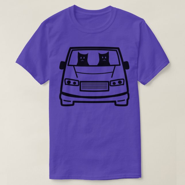 Logistikkatze T-Shirt (Design vorne)