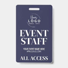 Logo All Access VIP Event Staff Ausweis