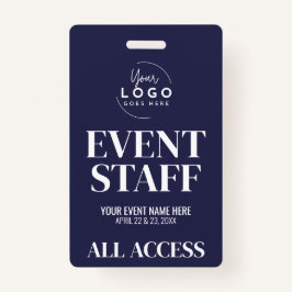 Logo All Access VIP Event Staff Ausweis