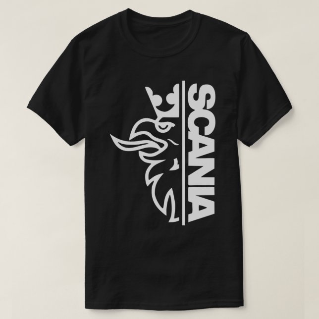 LOGO -&amp;amp;quot;SCANIA&amp;amp;quot; wesentlic T-Shirt (Design vorne)