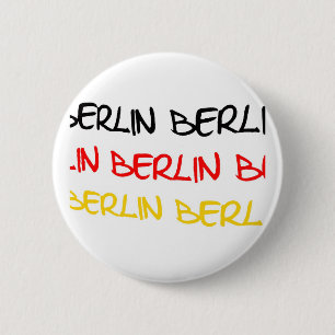 Logo-Andenken Berlins, Deutschland Button
