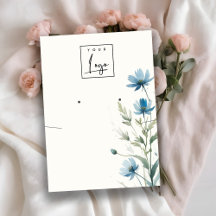 Logo-Anzeige für die blaue Wildblume