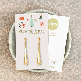 Logo-Anzeigetafel für Weihnachtsfeiern