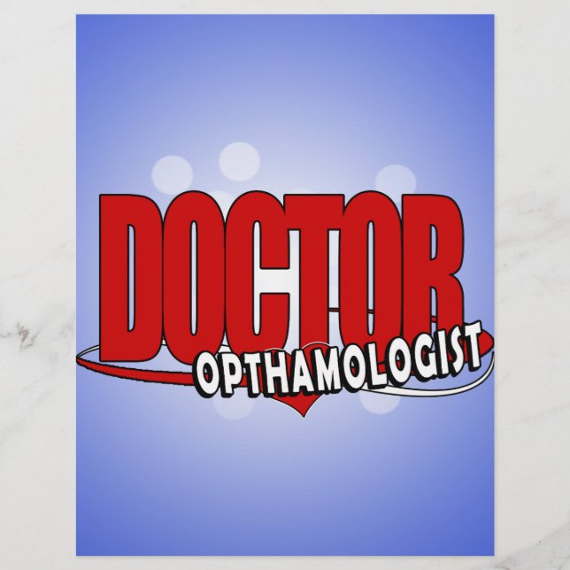 LOGO-ARZT OPTHAMOLOGIST (Vorderseite)