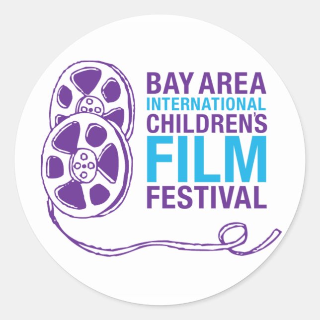 Logo-Aufkleber des BAICFF Runder Aufkleber (Vorderseite)