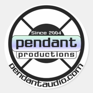 Logo-Aufkleber für Anhänger Runder Aufkleber