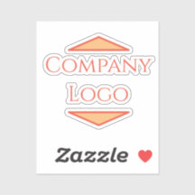 Logo-Aufkleber für benutzerdefinierte Unternehmen