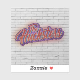 Logo-Aufkleber für das Hucksters-Band Aufkleber