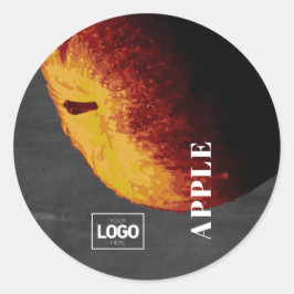 Logo-Aufkleber für das Produkt-Brandy Runder Aufkleber