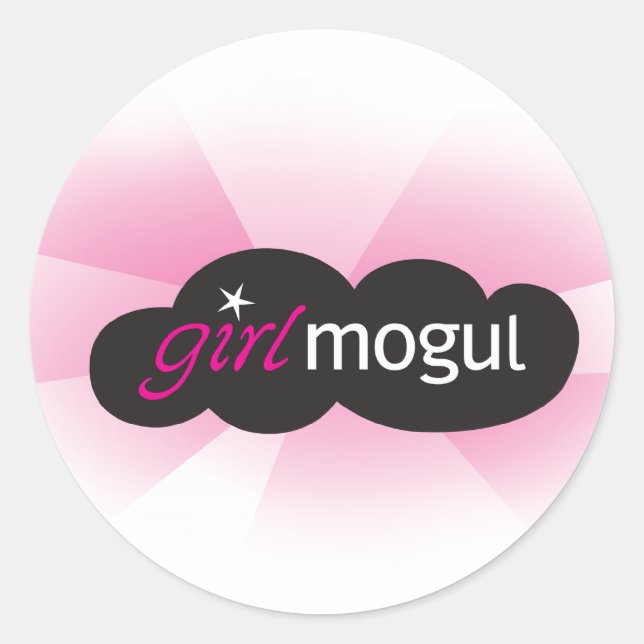 Logo-Aufkleber für GM Runder Aufkleber (Vorderseite)