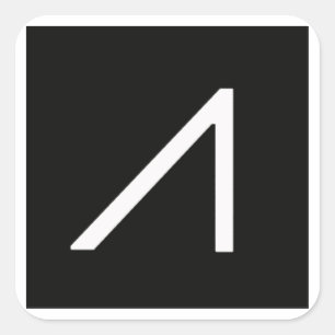 Logo-Aufkleber für Google Glass Quadratischer Aufkleber