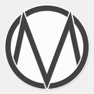 Logo-Aufkleber für Mainboard Runder Aufkleber