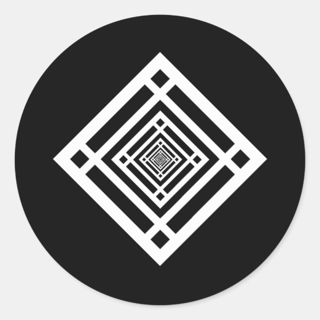 Logo-Aufkleber für Serenity Pictures Runder Aufkleber (Vorderseite)