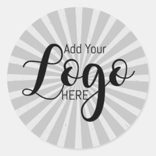 Logo-Aufkleber für Sonnenschutzmittel Runder Aufkleber