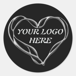 Logo-Aufkleber Runder Aufkleber