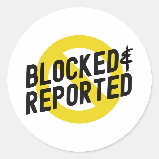 Logo-Aufkleber Runder Aufkleber (Vorderseite)