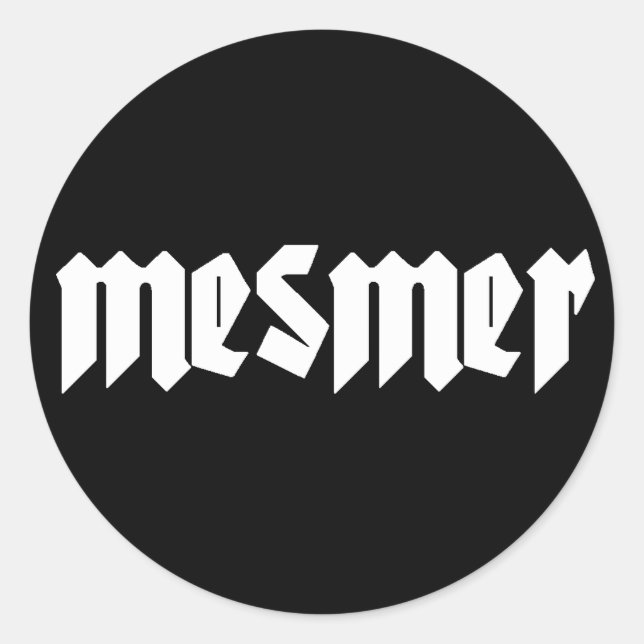 Logo-Aufkleber Runder Aufkleber (Vorderseite)