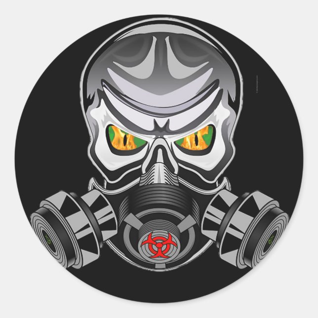 Logo-Aufkleber Runder Aufkleber (Vorderseite)