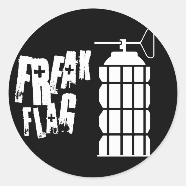 Logo-Aufkleber Runder Aufkleber (Vorderseite)