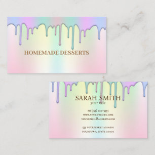 Logo Bakery Koch, niedliche Visitenkarte