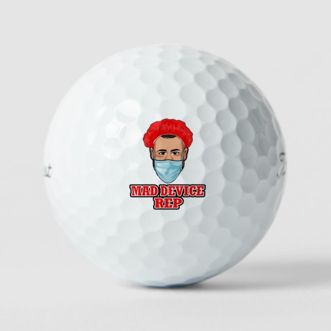Logo-Bälle für Werbegeräte Golfball (Vorderseite)