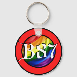 Logo "Bareth87 Pride" Schlüsselanhänger