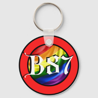 Logo "Bareth87 Pride" Schlüsselanhänger
