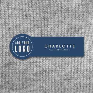 Logo bearbeitbare Farbe Einfach Modern Erste Namensschild