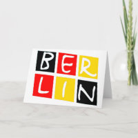 Logo Berlins, Deutschland in den Quadraten