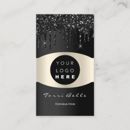 Logo Beruflich Black Lux Investement Consulting Visitenkarte