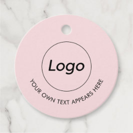 Logo Beruflich Business Pink Bevorzugung Tags Geschenkanhänger