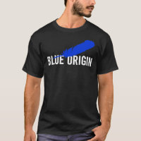 Logo "Blue Origin" - Blau &Amp; White Classic T-Sh