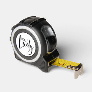 Logo "Boss Lady" - einzigartig Maßband