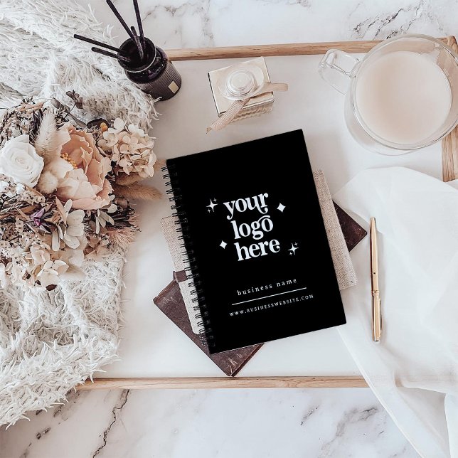 Logo-Branding für Spiralfolien Notizbuch (Von Creator hochgeladen)